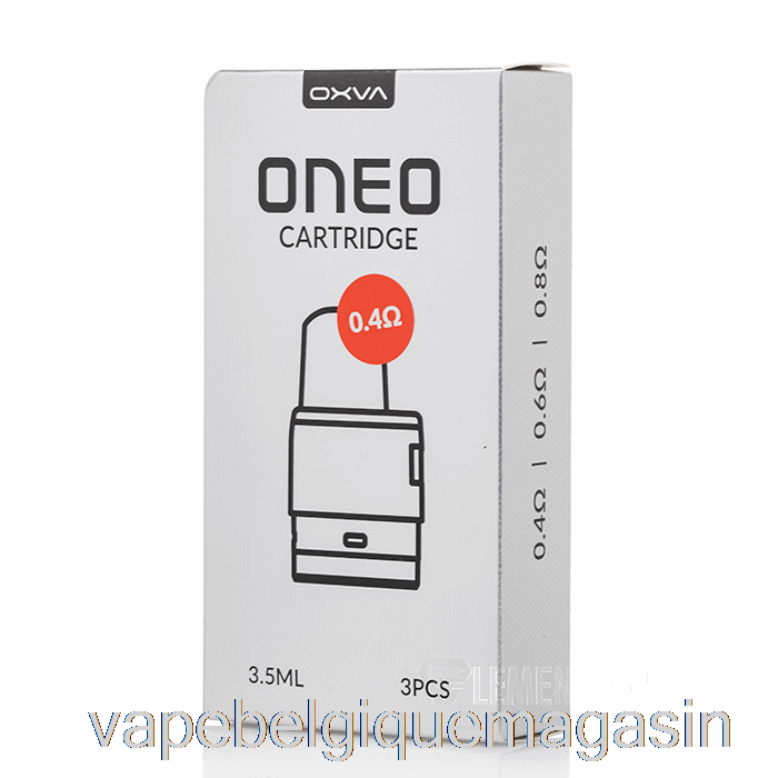 Vape Shop Bruxelles Pods De Remplacement Oxva Oneo Pods Oneo 0.4ohm